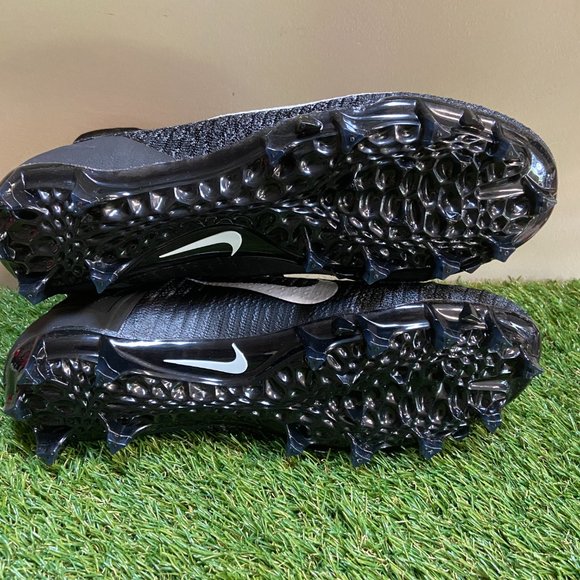 Nike Alpha Menace Elite 2 Flyknit Football Cleats Black AO3374-001 Mens NEW main image 9